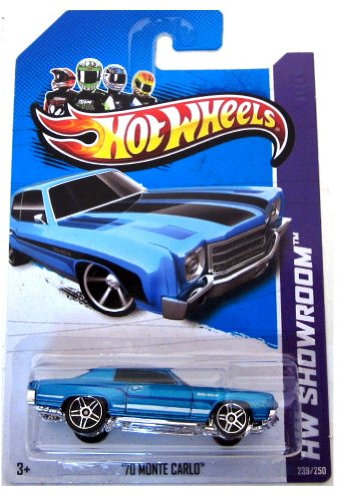 70 Monte Carlo '13 Hot Wheels 239/250 (Blue) Vehicle