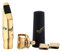 Vandoren SM822GSKO V16 Mundstücke mit Optimum- Blattschraube und Plastikkappe – T6 Enge Kammer – für Tenor-Saxophon