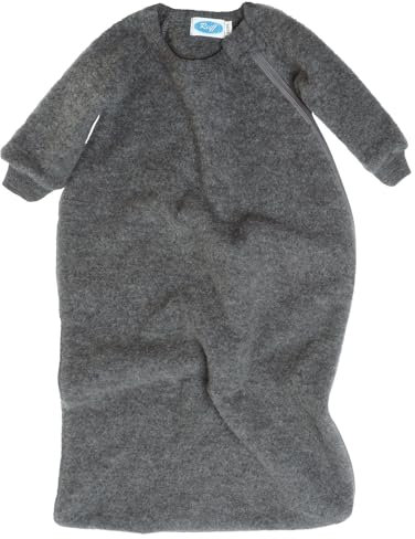 Reiff - Fleeceschlafsack mit Arm 74/80 in fels - erstellt von Wollbody®
