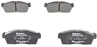 Bosch BP1695 - Auto Bremsbeläge vorne - Bosch-Qualität - für leises Bremsen mit wenig Staub - ECE-R90 zertifiziert - kupferfrei - 1 Set mit 4 Bremsbelägen