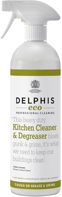Delphis Eco Heavy Duty Degreaser - Plant-based, Vegan Degreaser Cleaning Spray, Free from Fragrances, Dyes and Petroleum Solvents, 700 ml