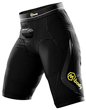 Myontec Mbody 3 Kit Smartshorts (Größe S) Sporttracker Set mit MCell 3, Kompressionsshorts Mbody 3 und App Mbody Live 3