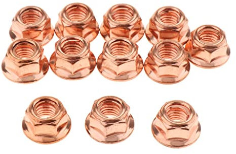 balikha Écrous De Goujon D'échappement Turbo Véritable 12pc (M8) A1201420072 pour Série 3 E30