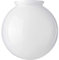 LUMIS Ceiling Fan Shade, White Glass Round Globe Lampshade Ball, 15cm (6”) Dia, Width of Neck: 7.8cm (3)