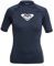 Roxy Womens Whole Hearted Surf Tee, Mood Indigo, M EU