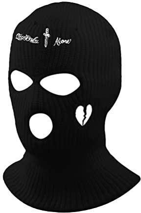 ARTOCT Sturmhaube Ski Gesichtsmaske,3 Löcher Sturmhaube Gestrickte Vollgesichtsabdeckung,Winter Winddicht Radfahren Nackenwärmer Männer Frauen Outdoor Radfahren Skifahren
