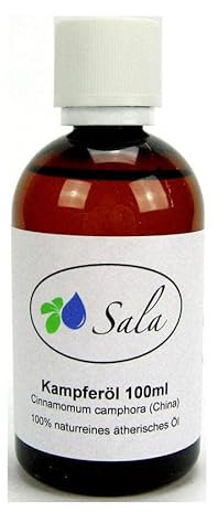 Sala Kampferöl ätherisches Öl naturrein 100 ml PET Flasche