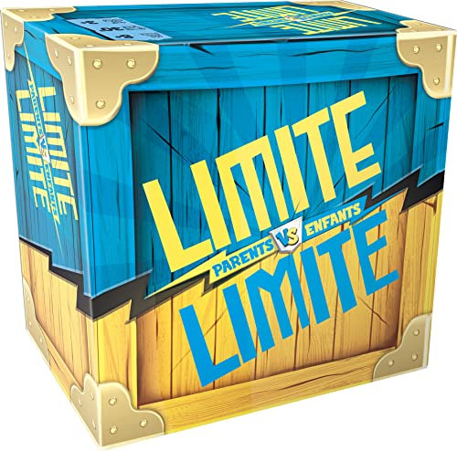 Limite Limite Eltern VS Kinder – Neue Edition – Familienspiel – Gesellschaftsspiel für Kinder und Erwachsene in der Familie