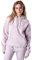 Sweat à Capuche Femme Signature Rose poudré L