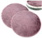 heimtexland ® Sitzkissen Fellimitat Hase Kuschelig Weiche Stuhlauflage Kunstfell Vegan Bank Kissen Chalet Deko Fell Holzbank Stuhlkissen Typ838 Woodrose