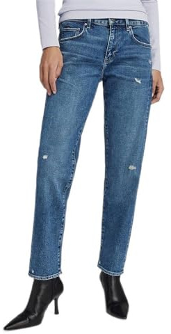 G-Star Femme Jean Kate Boyfriend, Bleu (antique faded orinoco blue destroyed D15264-C052-G120), 25W / 30L