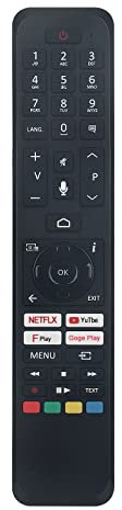 RC45161 Voice TV Remote Control Compatible With JVC 23783444 LT-32CA120 LT-43CA420 LT-39CA120 LT-24CA120 Smart TV's