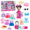 Just Play Minnie Mouse Fabulous Fashion Collection de Disney Junior, muñeca articulada y Juego de Accesorios, 22 Piezas; Juguetes para niños a Partir de 3 años