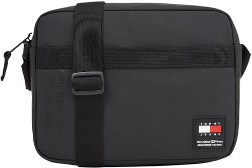 Tommy Jeans Herren Umhängetasche Mittelgroß, Schwarz (Black), Einheitsgröße