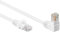 electrosmart 2m White CAT6 Ethernet Network Cable with 90 Degree Right Angled RJ45 Connector CAT 6