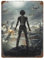 FUCIIhUUN Filmposter Resident Evil, Wanddekoration, Kunst, Metallblechposter, moderne Heimdekoration, Kunst, Metallposter, Hausbar, Laden, Dekorationen, Vintage-Schild, Geschenk, 39,9 x 30 cm