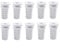 10Pcs Cable Sleeve, Cable Gland Connectors Rubber Strain Relief Cord Power Tools Cable Sleeves for Electric Tools Electric Drill Cable Protections(5mm-white)
