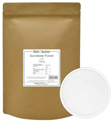 Sucralose Pulver kalorienfreier Zuckerersatz 100g Süßstoff 600x süßer als Zucker