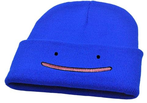 XOJSSLKX Strickmützen Hüte Mützen Caps Beanie Mütze Beanie Strickmütze Damen Royalblau