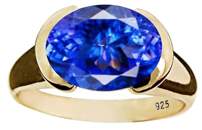 Gems Vibes Ring aus 925er Sterlingsilber, Geburtssteinring für Frauen