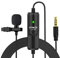 Rankomu SYNCO Lav-S8 Microfono Lavalier Professionale, Microfono Omnidirezionale Clip-On, Riduzione del Rumore, Cavo Lungo 8M per Fotocamera DSLR, Smartphone, PC, Registrazione Video, Vlogging