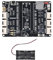 Compatible for Raspberry Pi Pico Expansion Mini Board, Multi-Functional Breakout Module with Grove Connectors, RTC, RGB, Audio, SD, Ba-ttery Charging for DIY Projects Include Ba-ttery Holder