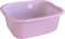 11 Ltr Plastic Washing Up Bowl Durable & Lightweight Dishwashing Basin for Kitchen Sink, Large Capacity, Easy-Grip Handles Ideal for Washing Dishes, Vegetables (Pink)