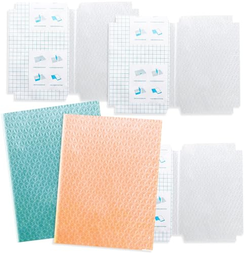 SGQTGIMU 10 Piezas Forro Libros Adhesivo Fundas Libros Adhesivas Forro para Libros Cubiertas Protectoras De Libros para Estudiantes, Libros Escolares-A4