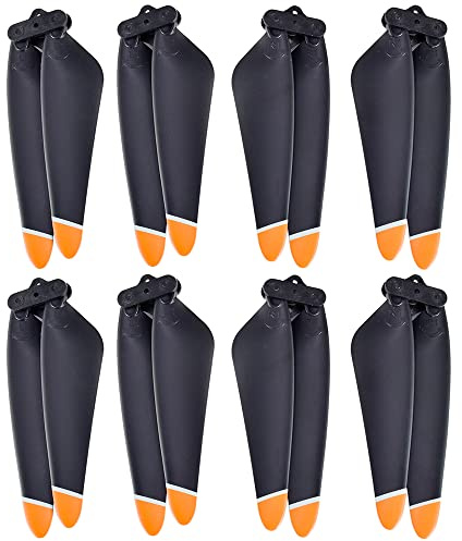 X17 04 RC -Drohnen -Quadcopter -Ersatzteile Setzen Sie kompatible Propeller für X17 -Drohnenmodell(8PCS ORANGE)