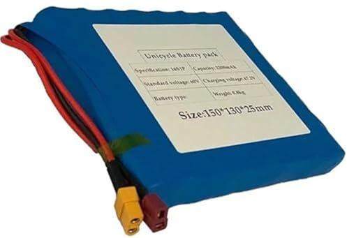 Pacco batteria al litio da 60 V 2,2 Ah 16S1P con BMS for kit motore elettrico XT60 Plug - Soluzione di alimentazione ad alte prestazioni for applicazioni inferiori a 200 W, caricabatterie escluso