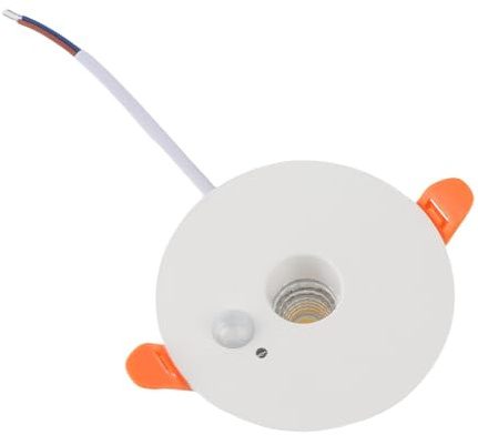 LED Einbauleuchte Decke Bewegungsmelder 9W | Bewegung 120 Grad 3 bis 6 Meter, Neutralweiß 4000K, Flur Wohnzimmer Balkon, 20 Sekunden Nachlauf, Feuerhemmend ABS