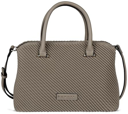 bugatti Julice Tote Bag für Damen, elegante Handtasche aus geprägtem Kunstleder