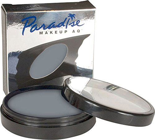 Mehron Paradise Make-up AQ Pro Size | Perfekt für Bühnen- und Bildschirmvorführungen, Spezialeffekte, Cosplay und Halloween | Wasseraktiviertes Gesichts- und Körperfarben 40 g Olive