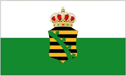 Fahne/Flagge Herzogtum Sachsen Altenburg 90 x 150 cm
