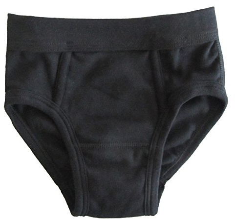HERMKO 2840 Jungen Slip mit Weichbund aus Reiner Bio-Baumwolle