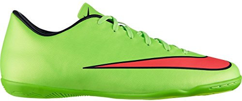 Nike JR Mercurial Victory V IC Kinder Hallen Fussballschuhe elctric green-hypr punch-black - 35,5