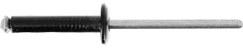 Restagraf 224866 Niete, schwarz, 12 bis 15 mm x 20 mm