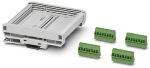 Phoenix Contact Enclosure, Electronic Housing, Din Rail, Din Rail, 127.8 Mm, 100 Mm, 40 Mm, PVC (Polyvinylchloride) Rohs Compliant: Yes - 2202528