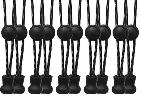 scarlet sport | Schnürsenkel »Premium«, 5 Paar Flex-Schnürsenkel, elastisch, mit Schnellverschluss & Schnellschnürsystem, passend für jeden Schuh, perfekter Halt, Menge: 10 Stück je 120 cm