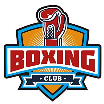 1 x Aufkleber Boxing Sticker Club Boxhandschuh Boxingpunch Punch Hand Sport WCS