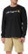Carhartt Men's Relaxed Fit Heavyweight Long-Sleeve Logo Graphic T-Shirt, Black, L