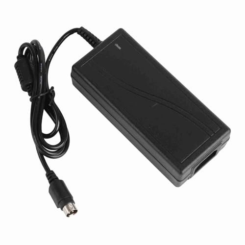 Portátiles y Netbooks Cargador Adaptador de Fuente de Alimentación de 12V 5A, Adaptador de Carga para Computadora Portátil/Portátil de Alto Rendimiento de 60 W y 4 Pines Alto Voltaje de Salida