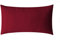 aqua-textil Luxury Bettwäsche zum Kombinieren 40 x 80 cm Kissenbezug Bordeaux rot Baumwolle Mako Satin Kopfkissenbezug