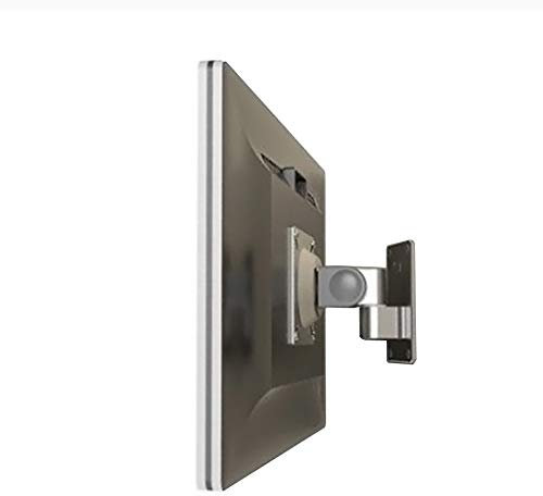 Staffa Monitor AYYBraccio Porta Monitor Da Parete, Staffa Girevole Per Schermo LCD LED 13-24 Pollici, Rack Vesa Da Lavoro In Lega Di Alluminio Per PC, Risparmio Di Spazio