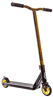 Crisp Blaster Pro Scooter (Schwarz/Gold)