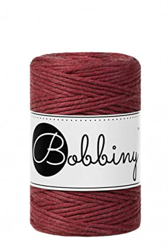 Bobbiny Schnur 1,5 mm (Wildrosa, 100 Meter) zum Nähen, Häkeln (Häkelarbeiten)