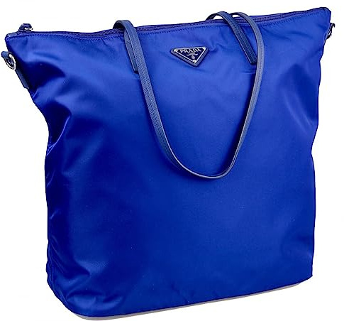 Prada Damen Blau Stoff Shopper 1BG189 ZOT F0016