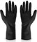 ZQO Haarfärbemittel Wiederverwendbare Haarfarbe Latexhandschuhe Schwarz Handschutz Haarfärbemittel Kochen Geschirrspülmittel Reinigungshandschuhe