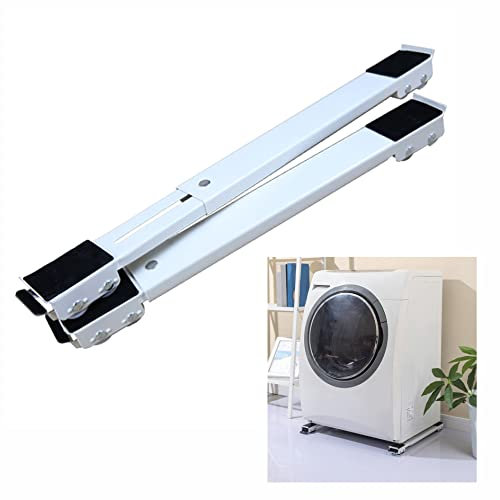 Waschmaschinen Sockel,Möbelroller Easy move,waschmaschinenständer,Mini-kühlschrankständer Mobile Base,möbel gleitsystem,2er-set Transportroller,für Washing Machine,Schrank,kühlschrank,kühltruhen