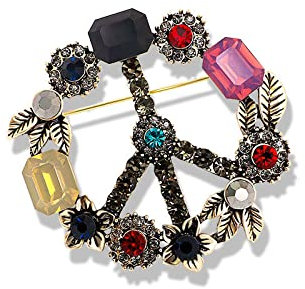 Brosche 3 Stück Perle Antik Gravierte Kreuz Blume Schwarze Perle Rubin Farbe Schatz Retro Brosche Weiblich